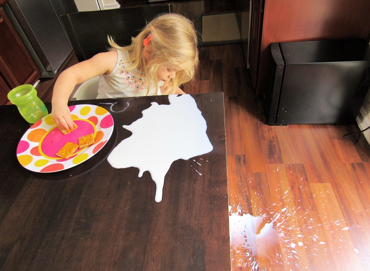 The Crying Over Melted Milk in Home